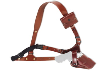 Image of Galco Great Alaskan Shoulder Holster System, Ruger Super Redhawk Alaskan 2.5in, S&amp;W 325 N-Frame Revolver 2.5in, S&amp;W 327 N-Frame Revolver 2.5in, S&amp;W 629 N-Frame Rev 2.5in, Right, Plain, Tan, GA186