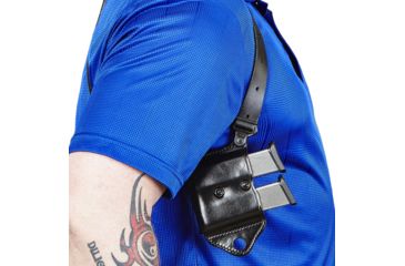 Image of Galco Horizontal Mag Carrier For Shoulder System - Ambidextrous - Tan HCL24