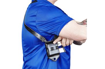 Image of Galco Horizontal Mag Carrier For Shoulder System - Ambidextrous - Tan HCL24
