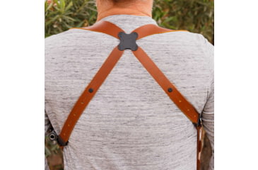 Image of Galco Masterbilt Slabside Perfection Shoulder System Stow-N-Go IWB Holster, Leather, COLT 3 1/2in, Tan, SP212R