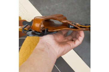 Image of Galco Masterbilt Slabside Perfection Shoulder System Stow-N-Go IWB Holster, Leather, COLT 3 1/2in, Tan, SP212R