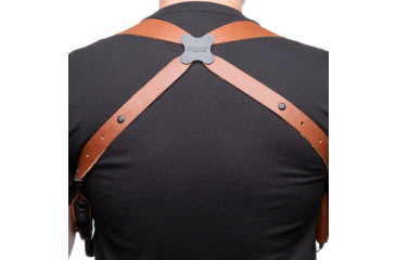 Image of Galco Miami Classic Ii Shoulder System Revolvers, Colt King Cobra 3in Post-2019, Colt King Cobra 4 1/4in, Colt Viper 3in, Right Hand, Tan, MCII364