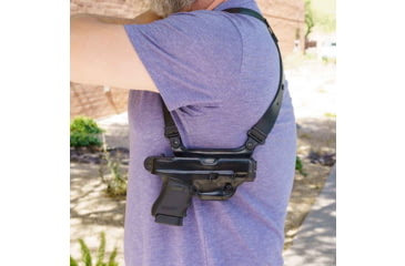 Image of Galco Miami Classic Shoulder System Autos, Glock 42, Sig-Sauer P365 Std &amp; Sas, Sig-Sauer P365 .380, Sig-Sauer P365X, Sig-Sauer P365Xl, Sig-Sauer P365Xl Spectre Comp No Red Dot, Right Hand, Black, MC870B