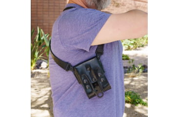 Image of Galco Miami Classic Shoulder System Autos, Glock 42, Sig-Sauer P365 Std &amp; Sas, Sig-Sauer P365 .380, Sig-Sauer P365X, Sig-Sauer P365Xl, Sig-Sauer P365Xl Spectre Comp No Red Dot, Right Hand, Black, MC870B