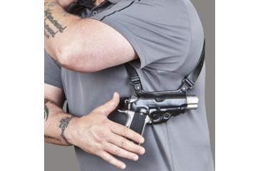 Image of Galco Miami Classic Shoulder System Right Hand - Black MC290B