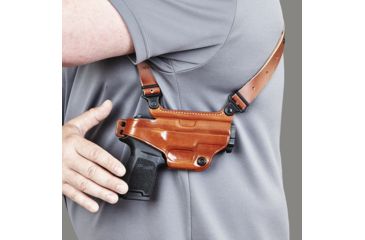 Image of Galco Miami Classic Shoulder System - Right Hand - Tan MC204