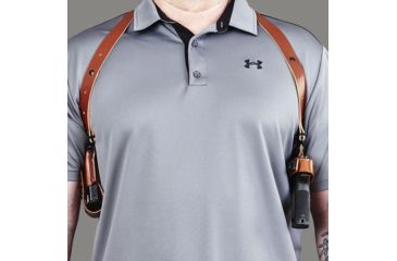 Image of Galco Miami Classic Shoulder System - Right Hand - Tan MC204