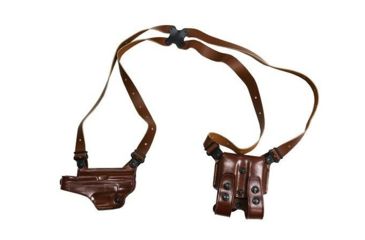Image of Galco Miami Classic Holster Shoulder System, Smith &amp; Wesson M&amp;P 9mm Shield EZ, Right Hand, Tan, MC866