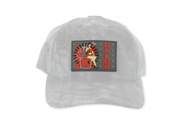 Image of Galco Morale Patch Pinup, Leather, 3.5in x 2in, MP-PU