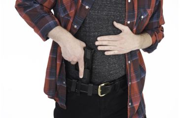 Image of Galco Paragon IWB Holster, Glock 19/23/32, Ambidextrous, Kydex, Black, PAR226B