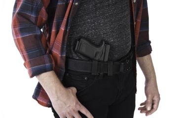 Image of Galco Paragon IWB Holster, Glock 19/23/32, Ambidextrous, Kydex, Black, PAR226B