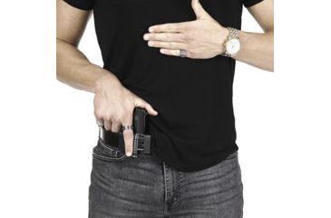 Image of Galco Paragon IWB Holster, Glock 19/23/32, Ambidextrous, Kydex, Black, PAR226B