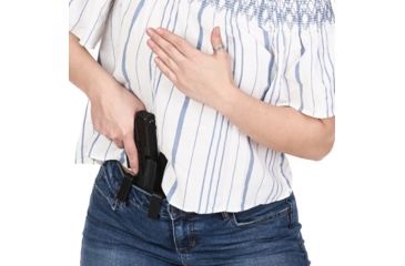 Image of Galco Paragon IWB Holster, Glock 19/23/32, Ambidextrous, Kydex, Black, PAR226B