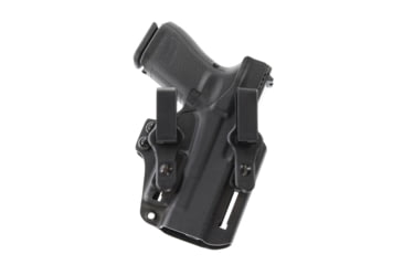 Image of Galco Paragon IWB Kydex Holster, Smith &amp; Wesson M&amp;P M2.0 Compact 4in, SIG Sauer M18, SIG Sauer P320 Compact, Ambidextrous, Plain, Black, PAR472RB