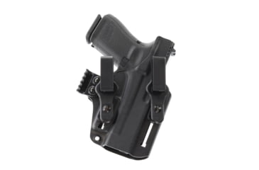 Image of Galco Paragon IWB Kydex Holster, Smith &amp; Wesson M&amp;P M2.0 Compact 4in, SIG Sauer M18, SIG Sauer P320 Compact, Ambidextrous, Plain, Black, PAR472RB