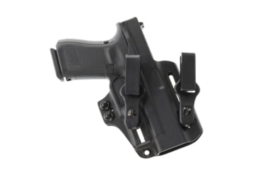 Image of Galco Paragon IWB Kydex Holster, Smith &amp; Wesson M&amp;P M2.0 Compact 4in, SIG Sauer M18, SIG Sauer P320 Compact, Ambidextrous, Plain, Black, PAR472RB