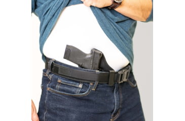 Image of Galco Quicktuk Cloud IWB Leather Holster, Right Hand, Springfield XD-S 3.3in, Black, QTC662B