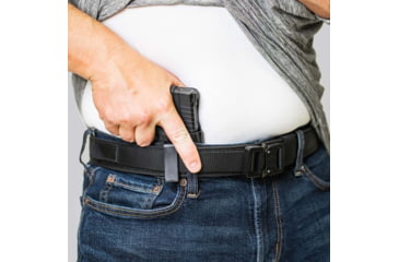 Image of Galco Quicktuk Cloud IWB Leather Holster, Right Hand, Springfield XD-S 3.3in, Black, QTC662B