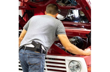 Image of Galco Quicktuk Cloud IWB Leather Holster, Right Hand, Springfield XD-S 3.3in, Black, QTC662B