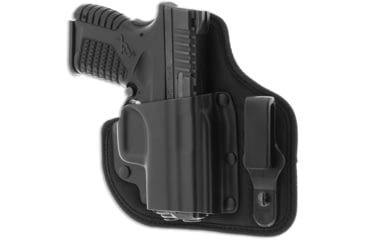 Image of Galco Quicktuk Cloud IWB Leather Holster, Right Hand, Springfield XD-S 3.3in, Black, QTC662B