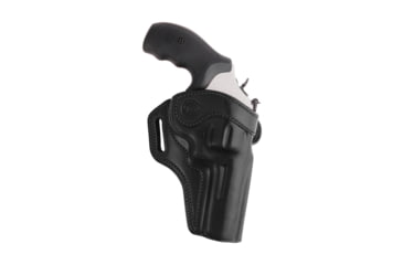 Image of Galco Revenger Belt Holster, Colt Python 4 1/4in, Ruger Gp100 4.2in, Smith &amp; Wesson L Frame M686 Plus 4.125in, Smith &amp; Wesson L Frame M69 4.25in, Right Hand, Black, REV334B