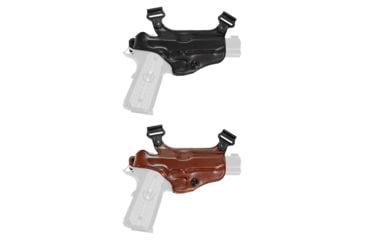 Image of Galco S3H Shoulder Holster Component, Adult, Leather, Black, Tan