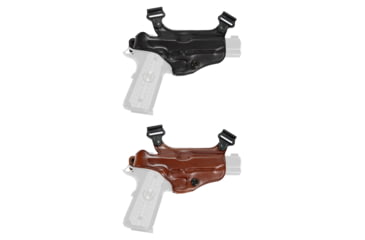 Image of Galco S3H Shoulder Holster Component for H&amp;K USP Compact .40, Leather, Black, Tan