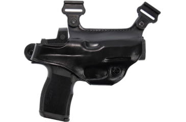 Image of Galco S3H Shoulder Leather Holster Component, Right Hand, Black, For Glock 38 228B