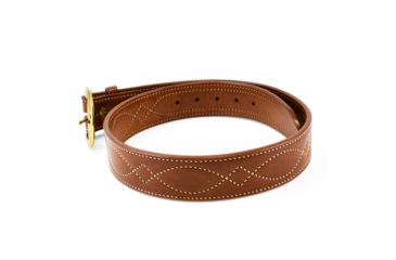 Image of Galco SB6 Fancy Stitched Belt - Tan - Size - 34 SB6-34