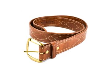 Image of Galco SB6 Fancy Stitched Belt - Tan - Size - 44 SB6-44
