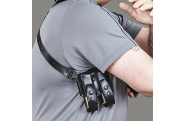 Image of Galco Scl Double Mag Case For System, Colt 3 1/2in 1911, Colt 3In, Ambidextrous Hand, Black, SCL2-26B