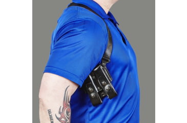 Image of Galco Scl Double Mag Case For System, Colt 3 1/2in 1911, Colt 3In, Ambidextrous Hand, Black, SCL2-26B