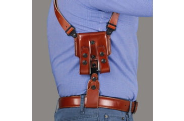 Image of Galco Scl Double Mag Case For System, Colt 3 1/2in 1911, Colt 3In, Ambidextrous Hand, Black, SCL2-26B