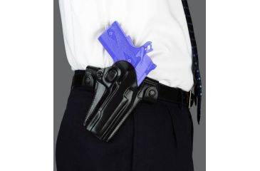 Image of Galco Side Snap Scabbard Left Hand - Black SSS225B