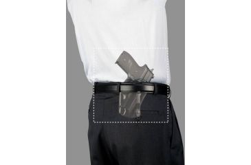 Image of Galco SkyOps Holster Ambidextrous - Black SKY296B