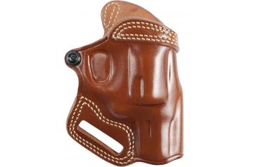 Image of Galco Small Of Back Concealment Holster Tan Right Hand - Ruger Sp101 - SOB118