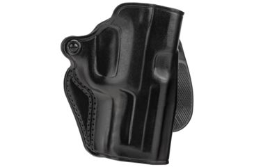 Image of Galco Speed Paddle Holster - Right Hand, Black, S&amp;W M&amp;P Compact 9/40 SPD474B, EDEMO1