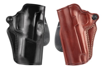 Image of Galco Speed Paddle Holster, Leather, Black, Tan