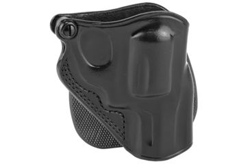 Image of Galco Speed Paddle Holster - Right Hand, Black, S&amp;W J Fr 36/442/649 and Taurus 85 SPD158B, EDEMO1