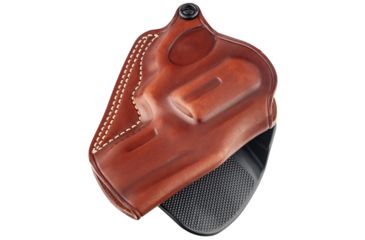 Image of Galco Speed Paddle Holster - Right Hand, Tan, S&amp;W K Fr 2 1/2 in. and Taurus 2 1/2 in. SPD112