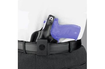 Image of Galco Springfield XD 9/40 4 Inch M.O.B. Middle Of Back Holster Right Hand Black MOB440B