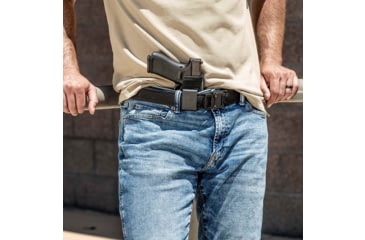 Image of Galco Stow-N-Go Iwb Holster, Ruger Max-9 3.2in, Right Hand, Black, STO890B