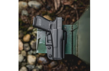 Image of Galco Stryker Belt Holster, Amt Hardballer, Black, Right, STR212RB