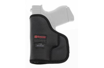 Image of Galco Stukon-U Pocket Holster, Glock, Kahr, Kel Tec P11, Ruger Ec9S, Ruger Lc9, Sccy Cpx-2, Sig-Sauer P365 Std &amp; Sas, Sig-Sauer P365 .380, Springfield Hellcat, Walther 3.4in P22, Ambidextrous, Black, SOU800B