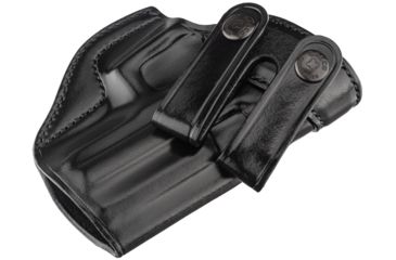 Image of Galco Summer Comfort Inside Pant Holster for HK P2000, USP COMPACT 9/40, WALTHER P99AS, PPQ, Right Hand, Black, SUM400B