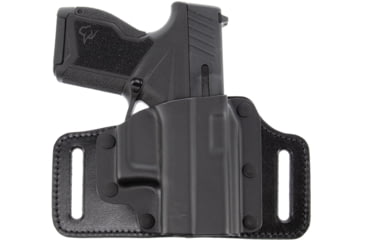 Image of Galco Tac Slide Belt Holster, Springfield XD 45 4in, Black, Right, TS440RB