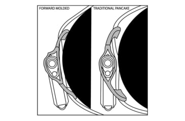 Image of Galco Tac Slide Belt Holster, Springfield XD 45 4in, Black, Right, TS440RB