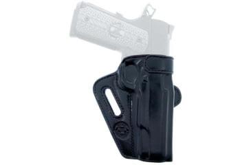 Image of Galco Masterbilt Thunderclap Belt Holster,Kimber 5in 1911 W/Rail, Smith &amp; Wesson Sw1911 5in W/Rail, Springfield Trp Operator 5in, Black, TC612B