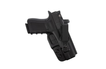 Image of Galco Triton 3.0 Kydex Strongside/Crossdraw Iwb Holster, Smith &amp; Wesson M&amp;P Shield Plus, Smith &amp; Wesson M&amp;P Shield Plus W/Red Dot, Smith &amp; Wesson M&amp;P Shield Plus W/Wo Red Dot, Right Hand, Black, TR3-652RB