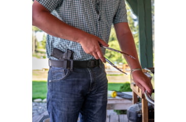 Image of Galco Triton 3.0 Kydex Strongside/Crossdraw Iwb Holster, Smith &amp; Wesson M&amp;P Shield Plus, Smith &amp; Wesson M&amp;P Shield Plus W/Red Dot, Smith &amp; Wesson M&amp;P Shield Plus W/Wo Red Dot, Right Hand, Black, TR3-652RB